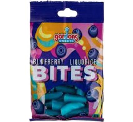 Sweet Blackcurrant and Berry Liquorice Bites - 60g - 6 Pack
