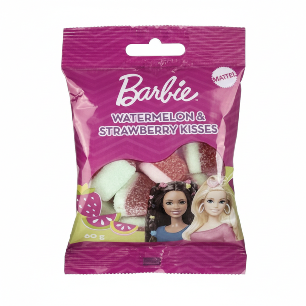 Sweet Gummy with Melon & Strawberry Kiss, 60 g - 6 Pack