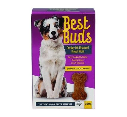 Best Buds Dog Biscuits - Smoky - 350g