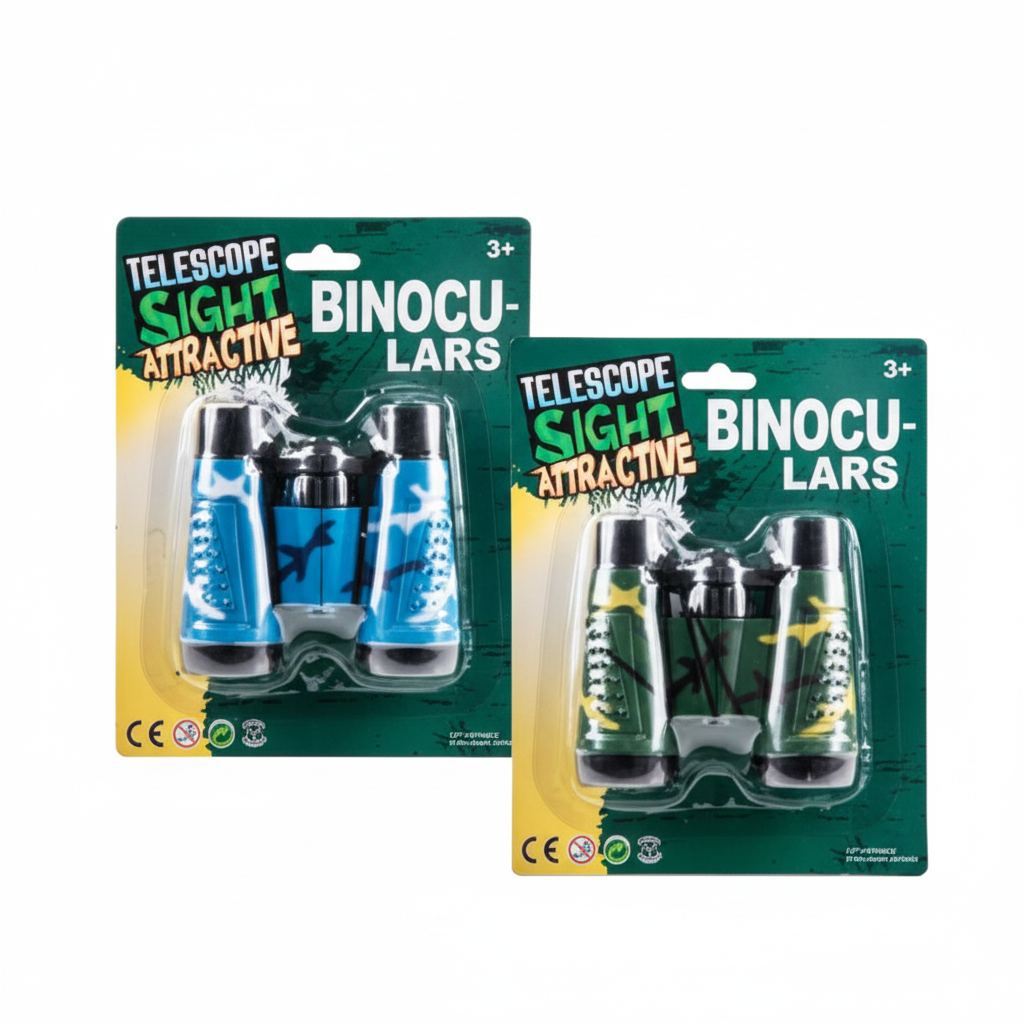 Boys Playset Binoculars - Camouflage Print - 11 cm