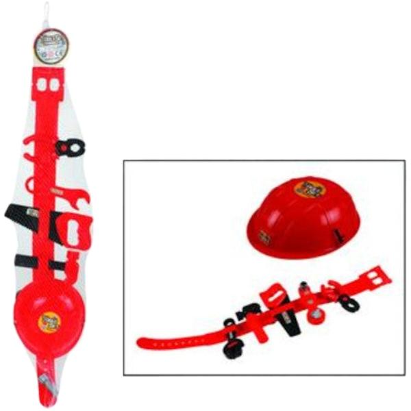 Boys Playset Tool Kit Fire Rescue - 9 Piece
