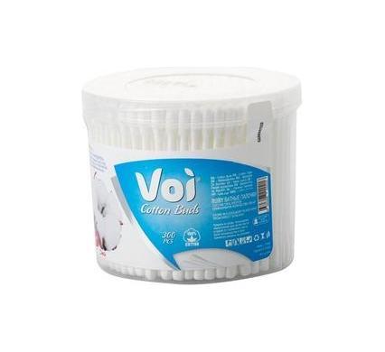 Voi Cotton Tipped Earbuds - Tub of 300