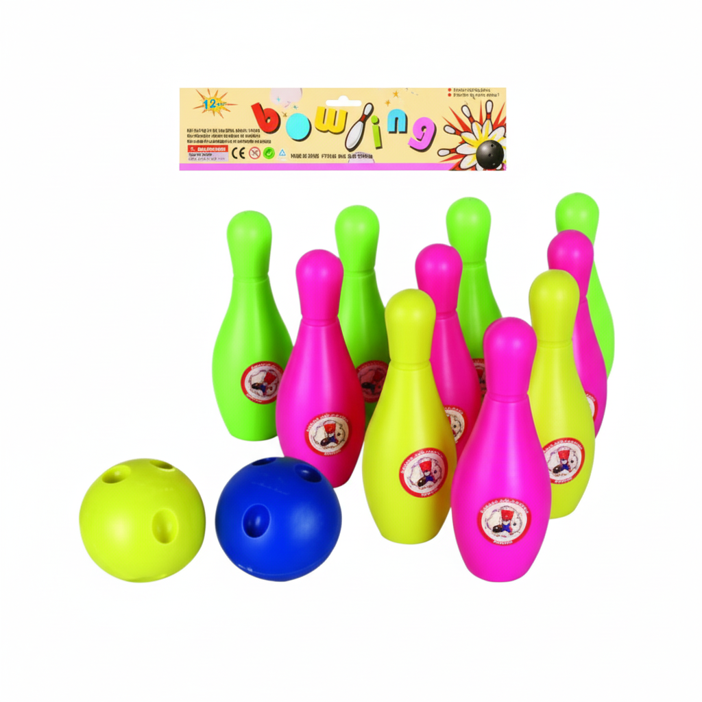 Bowling Game with 12 Pieces (16 cm)