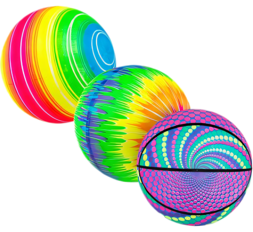 PVC Ball, Assorted (20 cm, 80 g)