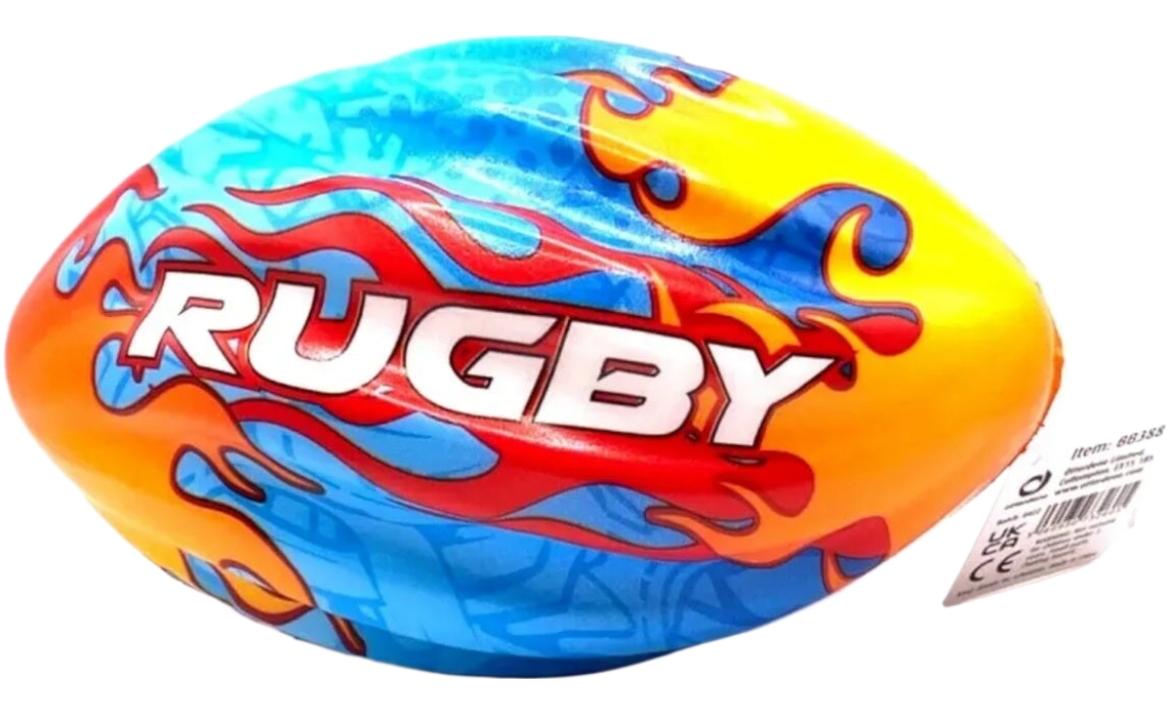 Rugby Ball Groove Grip - 20 cm - With Cone Stand.