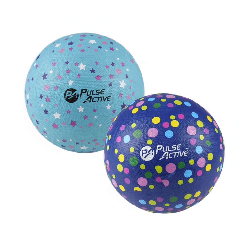 Plastic Netball, Assorted (17.5 cm)