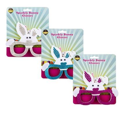 Dress Up Furry Bunny Glasses with Ears