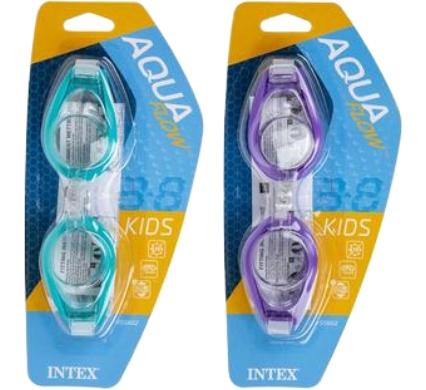 Intex Swim Goggles - Suitable for Ages 3 to 8 Years - Assorted