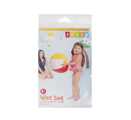 Intex Glossy Panel Beach Ball - 51 cm Diameter - Suitable for Ages 3 and Up
