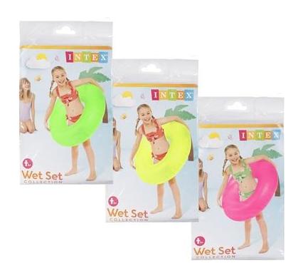 Intex Swim Ring - Neon Frost Assorted - 91 cm