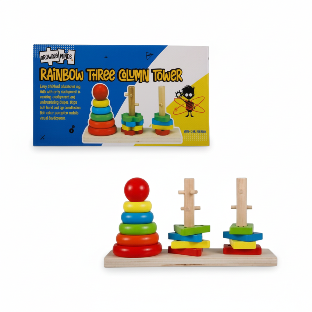 Wooden Educational Shape Sorter (22.5 x 12 cm)