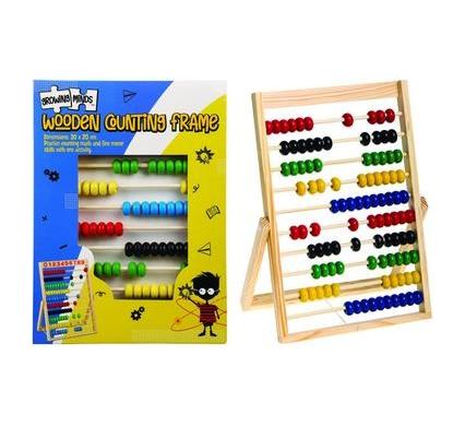 Counting Frame - Wooden - 30 x 20 cm