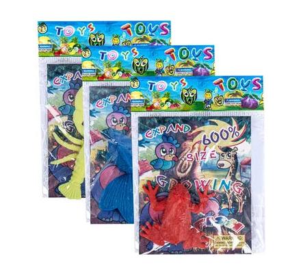 Novelty Growing Animals - Assorted - 4-7 cm