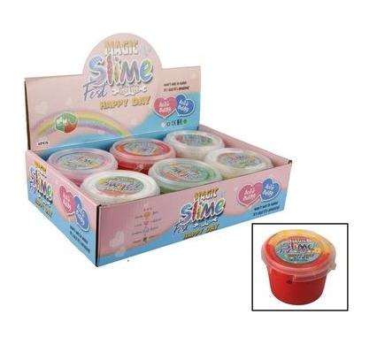 Novelty Slime Bucket - Tie Dye - Assorted
