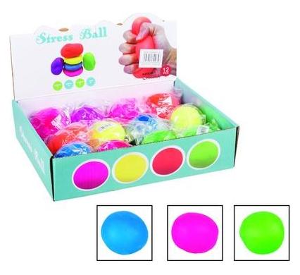 Multi Colored Prickly Ball - Flashing