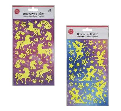 Glow In The Dark Kids Room Decor - Assorted