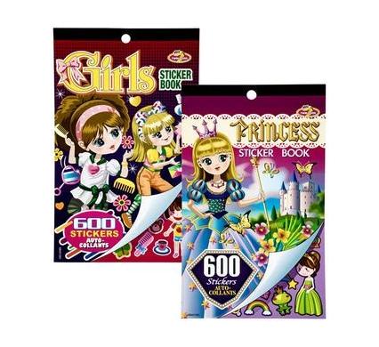 Dress Up Sticker Book - Assorted Designs