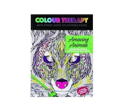 Colouring Therapy Book - 64 Pages
