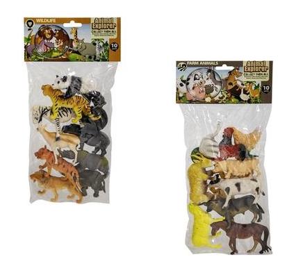 Animal Kingdom Playset - 10 Pieces