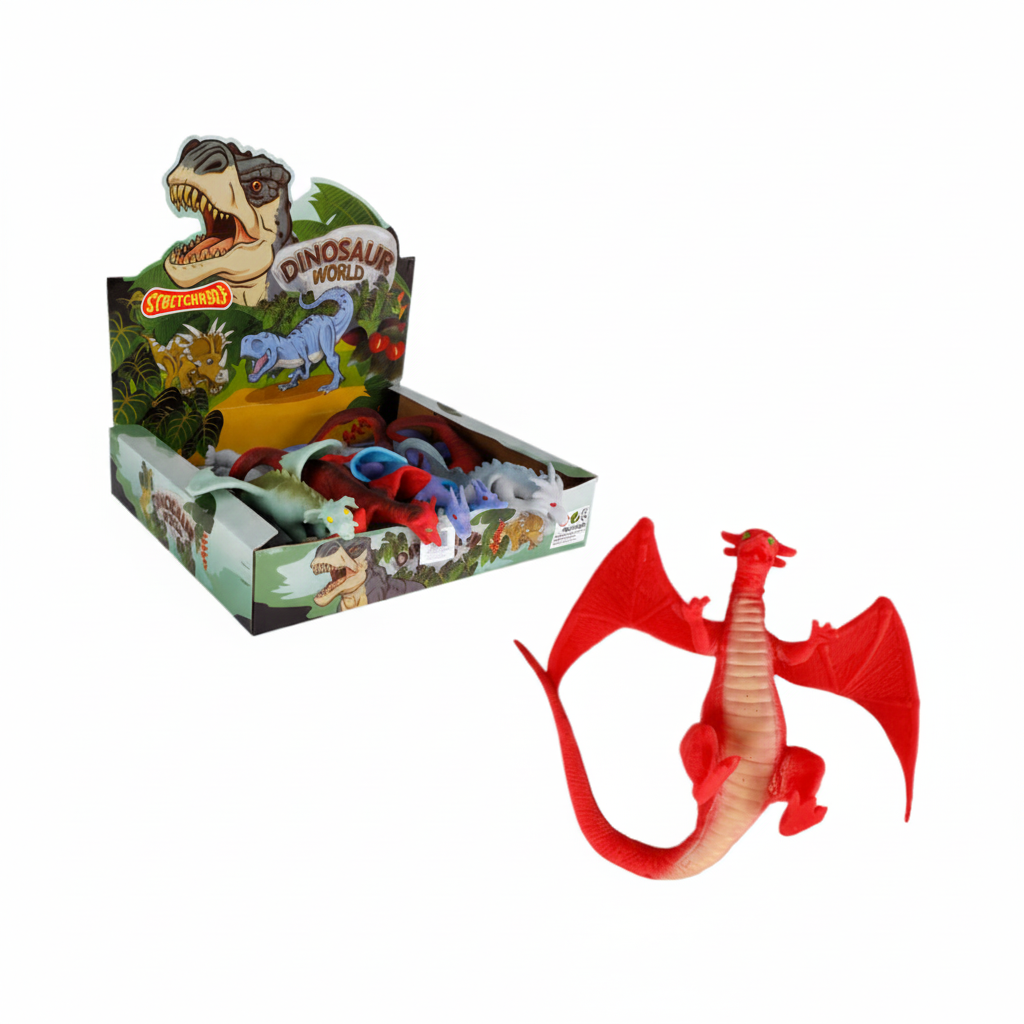 Animals Dragon Stretch Toy (17-22 cm) - Assorted