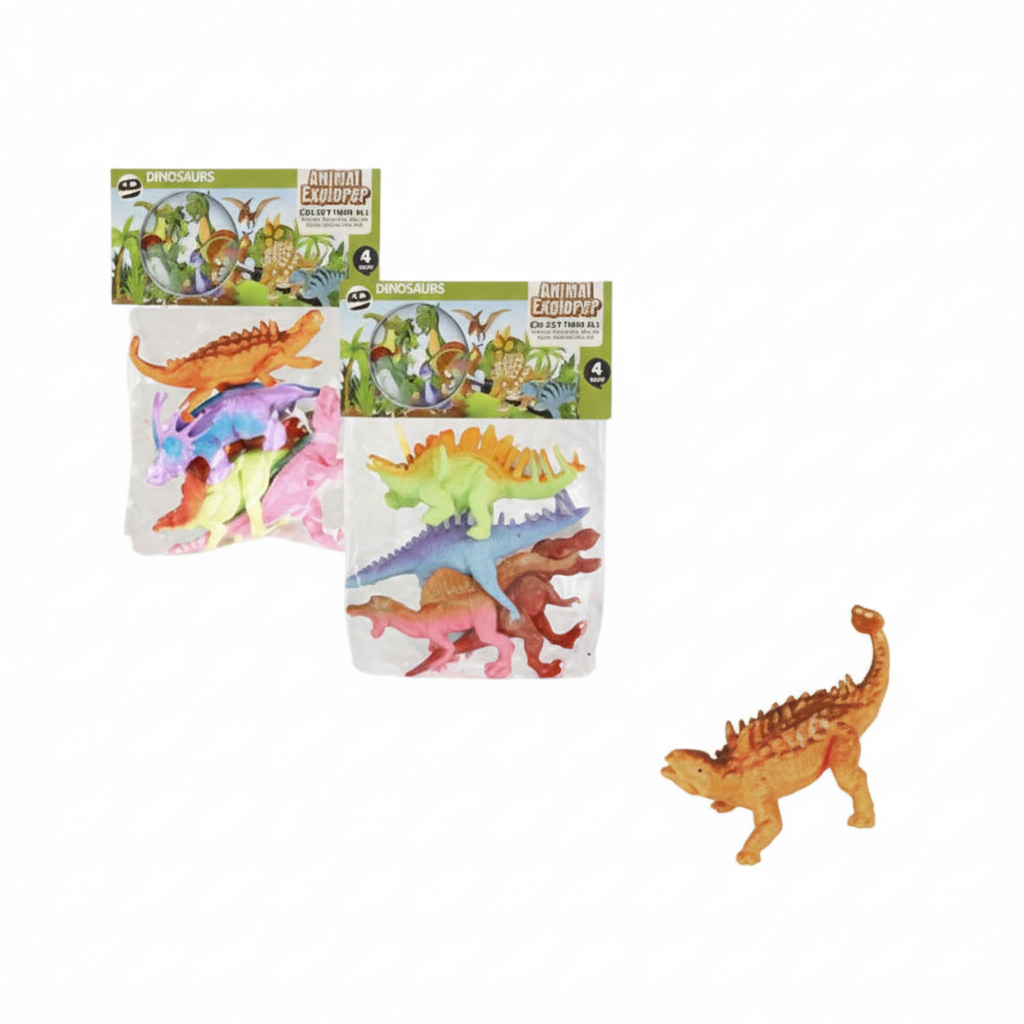 Bright Dinosaur Pack - 4 Piece Set