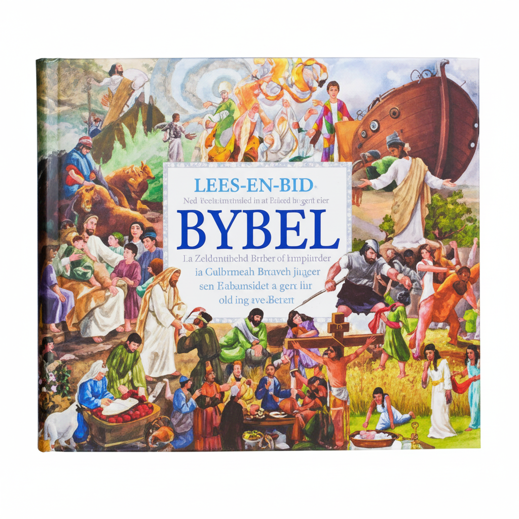 Afrikaans Children's Bible with One Page a Day (365 Pages)
