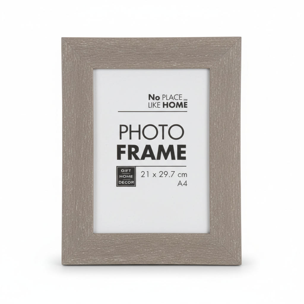 Wooden Picture Frame with Distressed Wood Finish (A4)