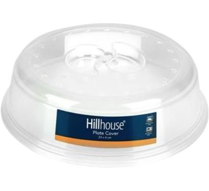 Microwave Plate Cover Plastic - 23 x 6 cm