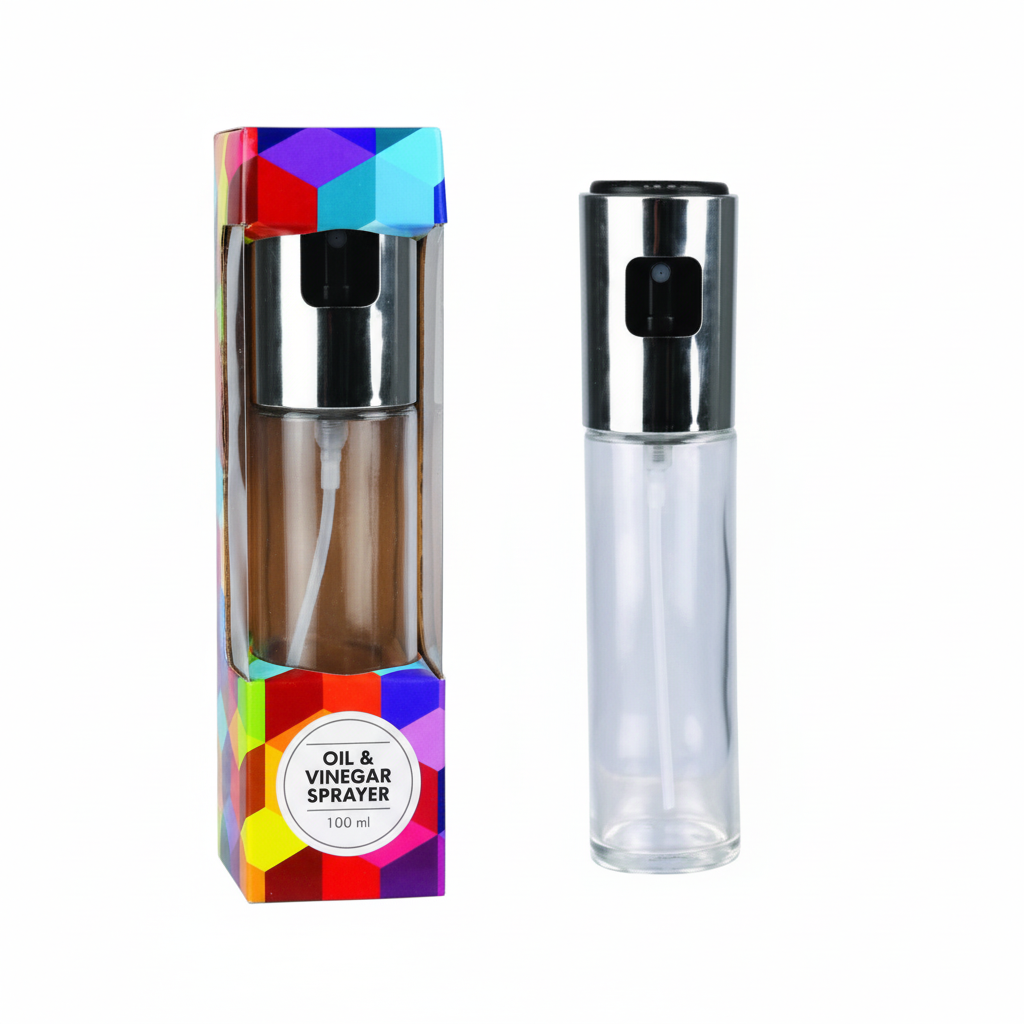 Glass Condiment Oil Sprayer 100 ml - 4 x 17 cm