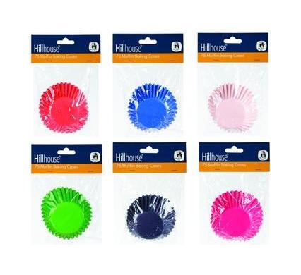 Baking Cup Paper - 75 Pieces - Assorted