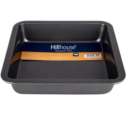 Non-Stick Square Cake Pan - 18 x 18 x 4.5 cm