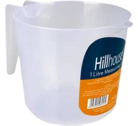 Measuring Jug - 1 Liter - 4 Cup Capacity