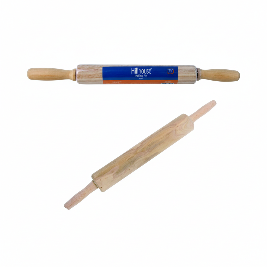 Hillhouse Rolling Pin - Wooden - 42 cm