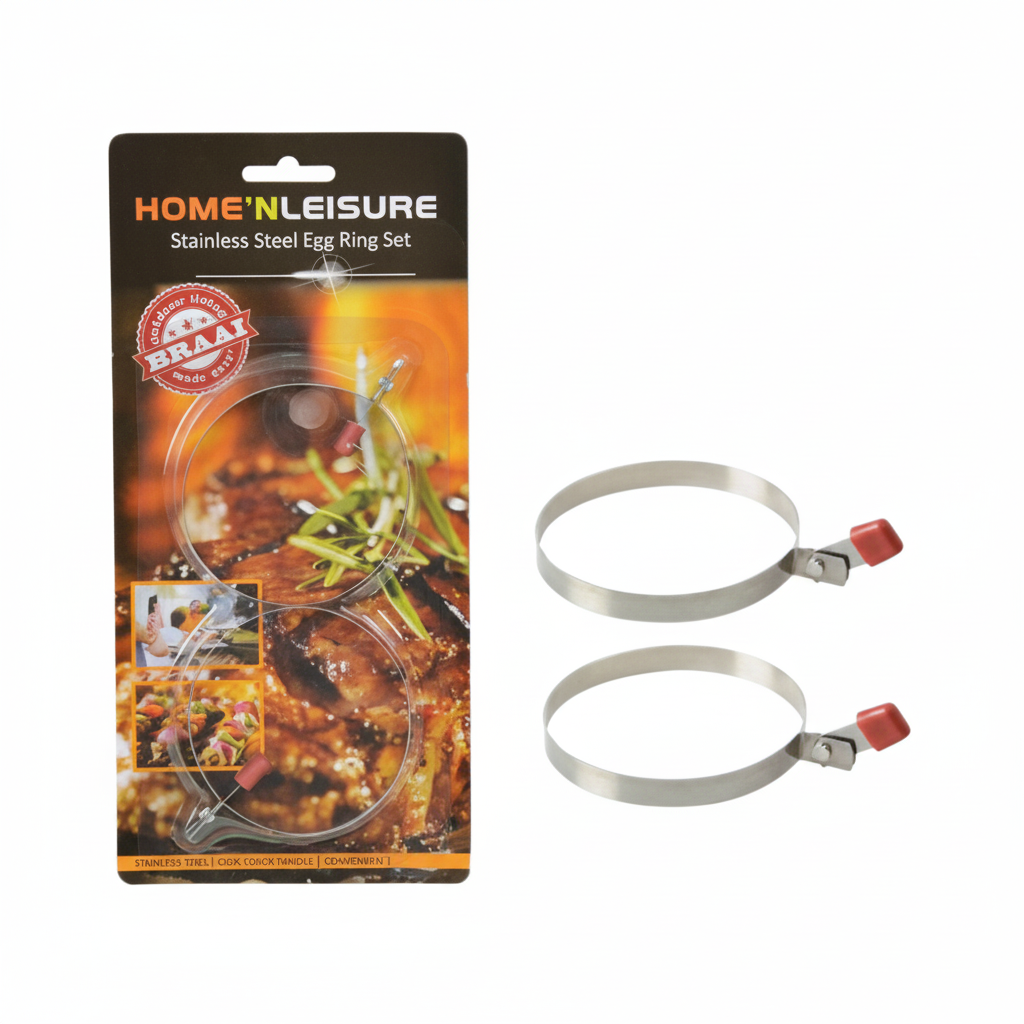 Stainless Steel Egg Rings (2 Piece Set)