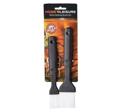 Home N Leisure Braai Basting Brush Set - Card of 2
