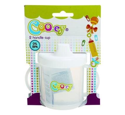 Cooey Non Spill Training Cup - Soft Grip - BPA Free