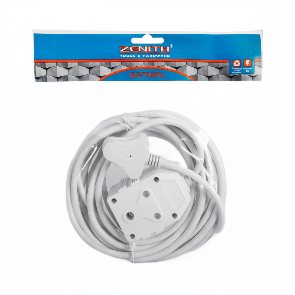 Extension Cord with Double Janus (5 Meter)