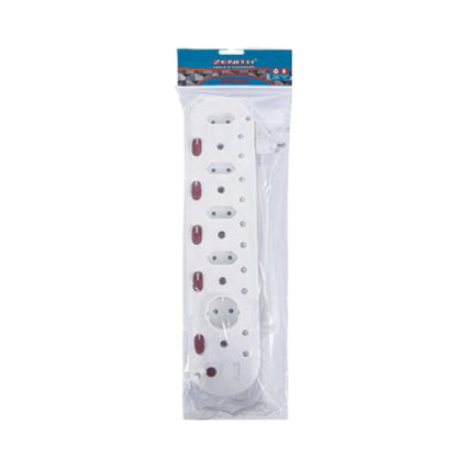Multiplug with Switched Multiple Outlets and a Power Control Switch