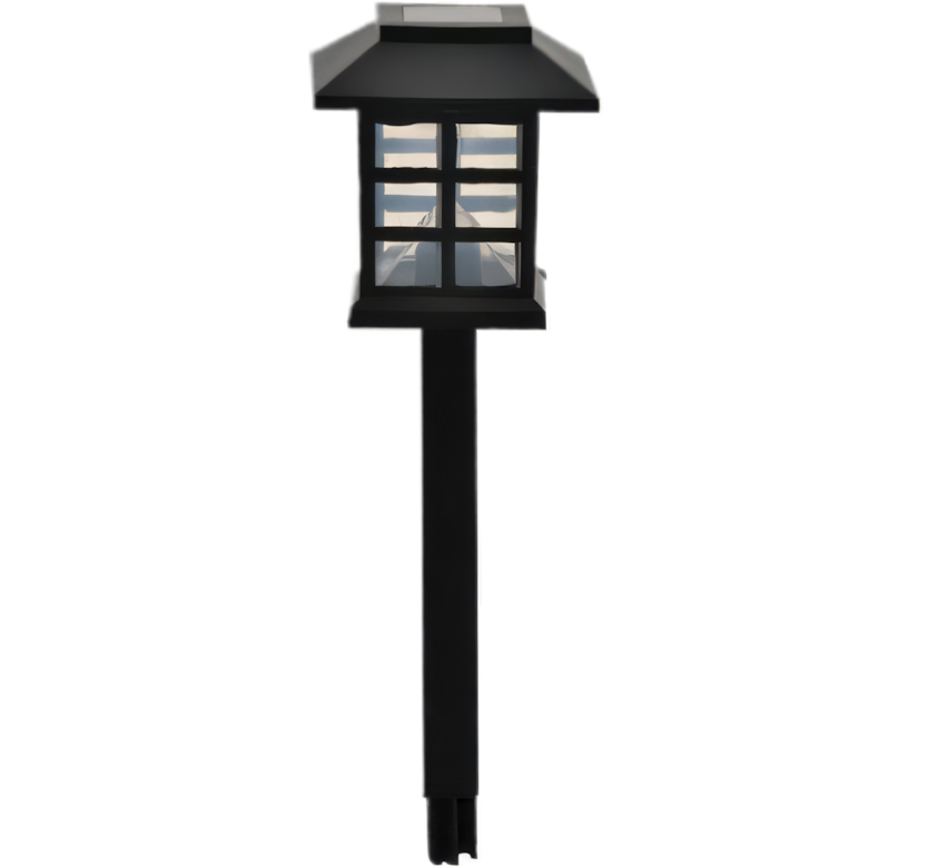 Solar Garden Light with Hanging Lantern