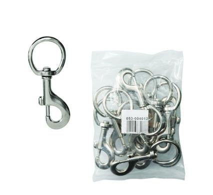 Snap Hook Swivel Clip - Bulk Pack of 10 - 32 mm x 110 mm