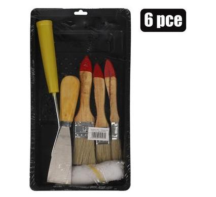 Painters Starter Kit - 6 Piece Set - 28 x 17 cm