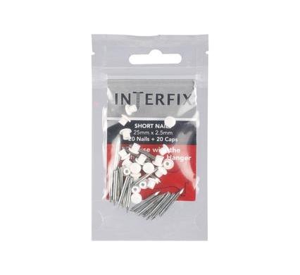 Picture Hanger Nails and Caps - 25 mm - Pack of 20