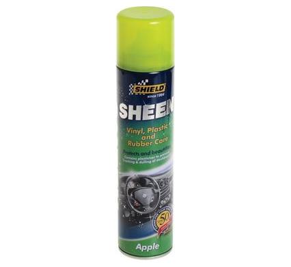 Shield Sheen Vinyl or Rubber Cleaner - 300ml - Apple