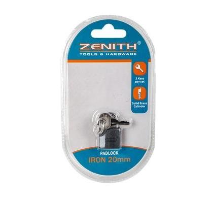 Zenith Iron Padlock - 20 mm