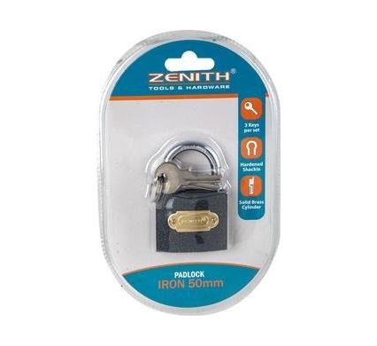 Zenith Iron Padlock - 50 mm