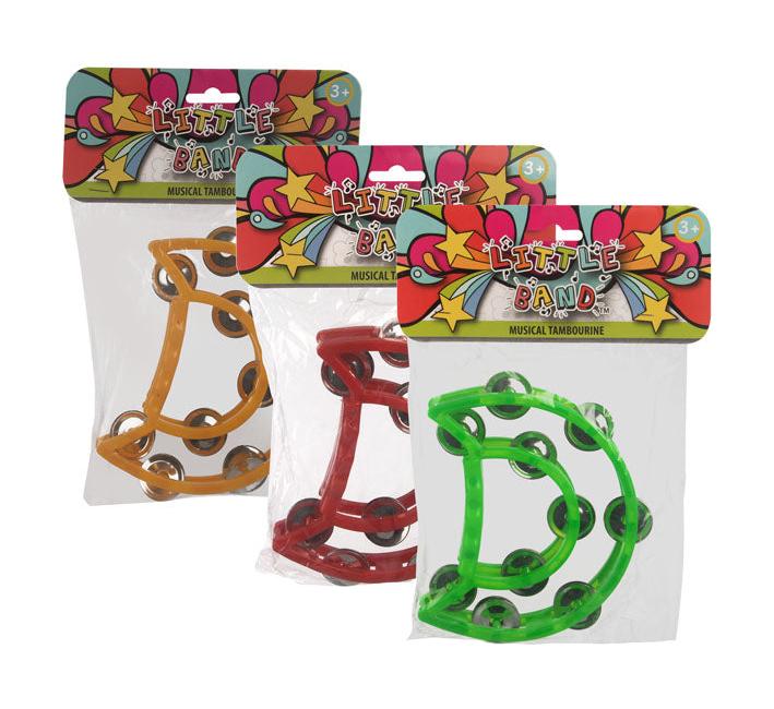 Tambourine - 15 cm - Assorted Colors