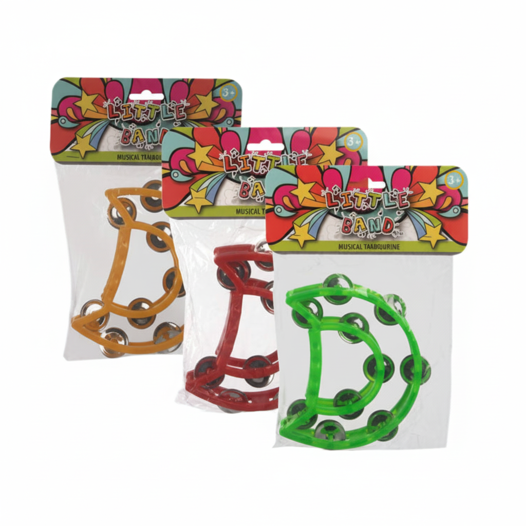 Tambourine with Assorted Colours (15 cm)