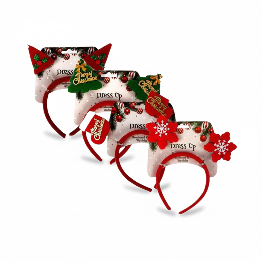 Santa Claus Headband - Assorted