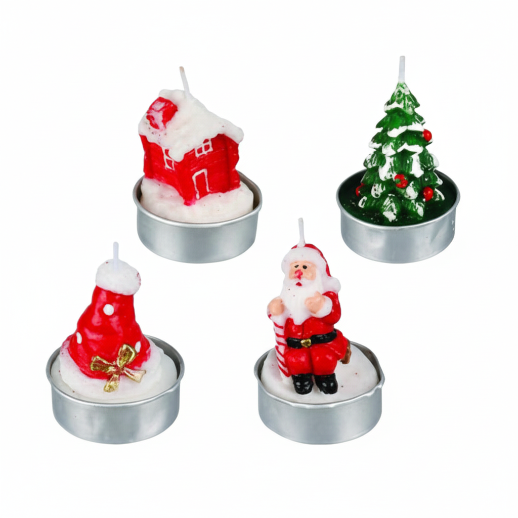 Sundry Christmas Candle with Assorted Designs