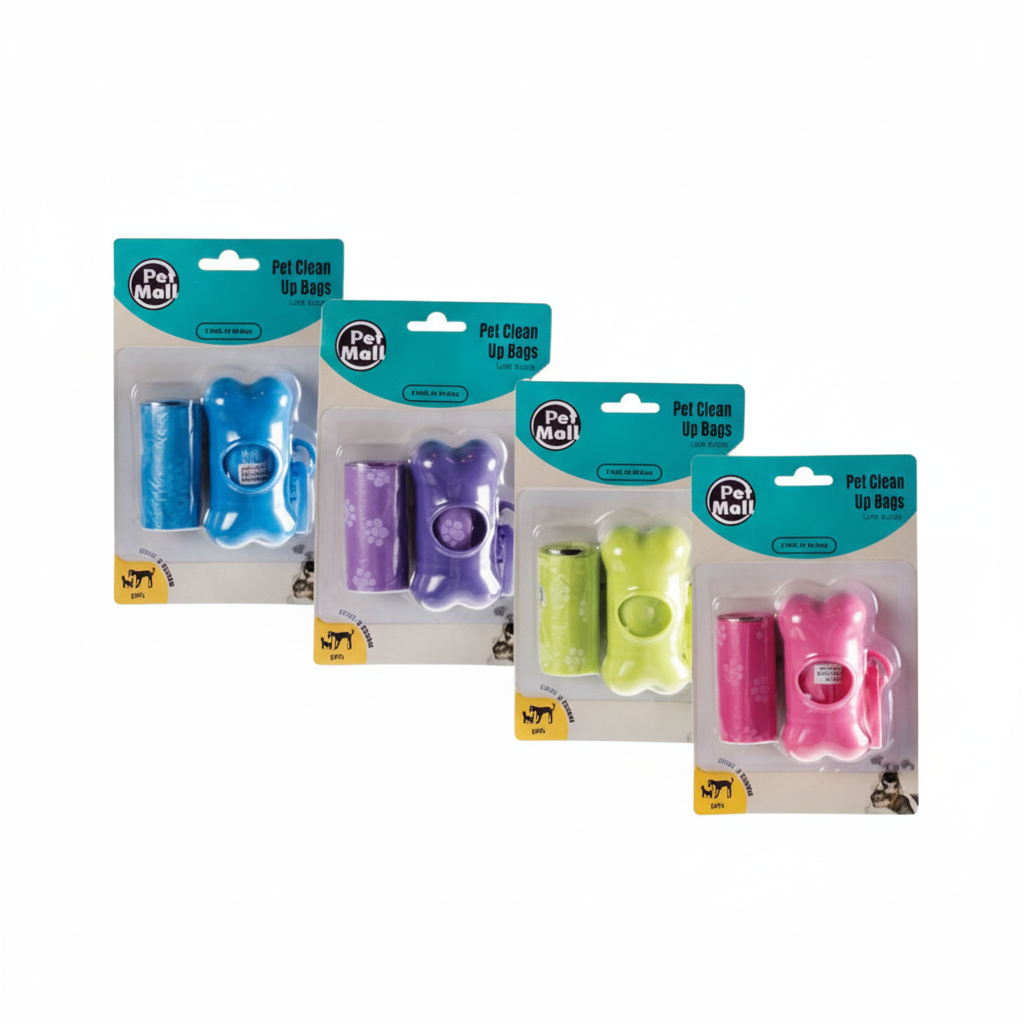 Doggy Clean-Up Bags Refill (2 Packs of 20 Bags)